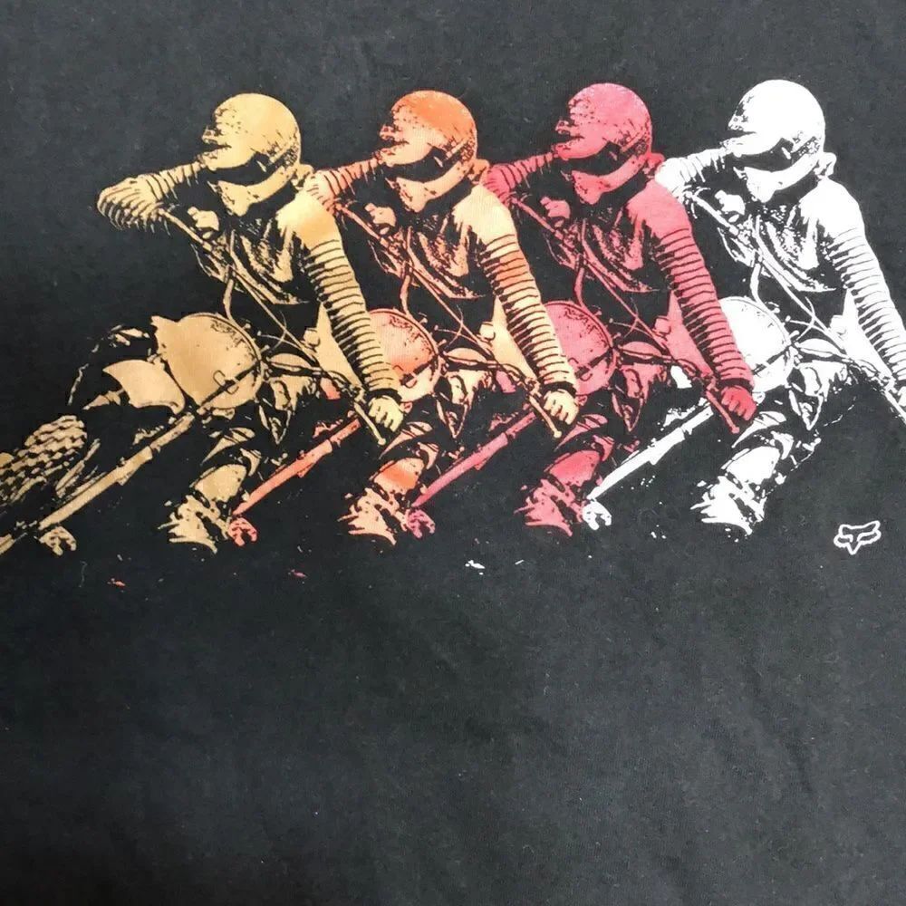 Fox Racing Small Tee Black - Picture 6 of 6